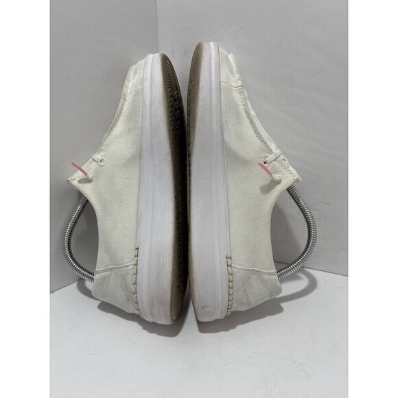 Hey Dude Slip on Shoes Womens  casual Wendy Rise in Spark White size 8.5 - Picture 4 of 6